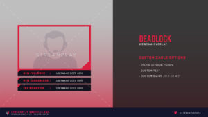 deadlock cam overlay in red