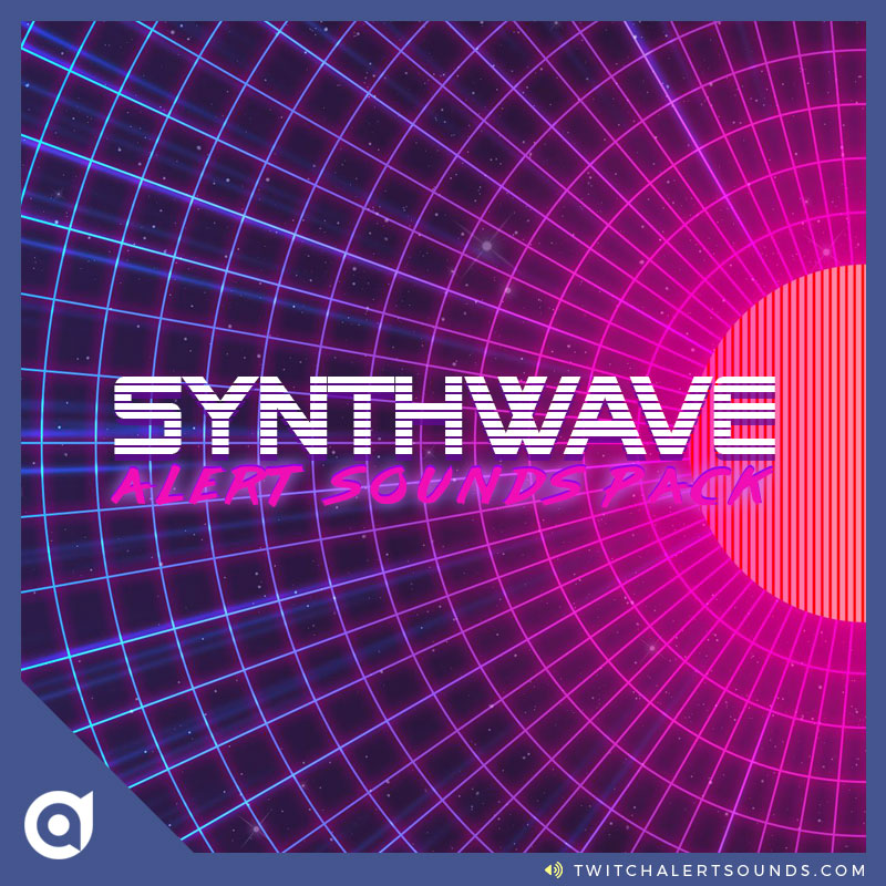 synthwave alert sounds pack