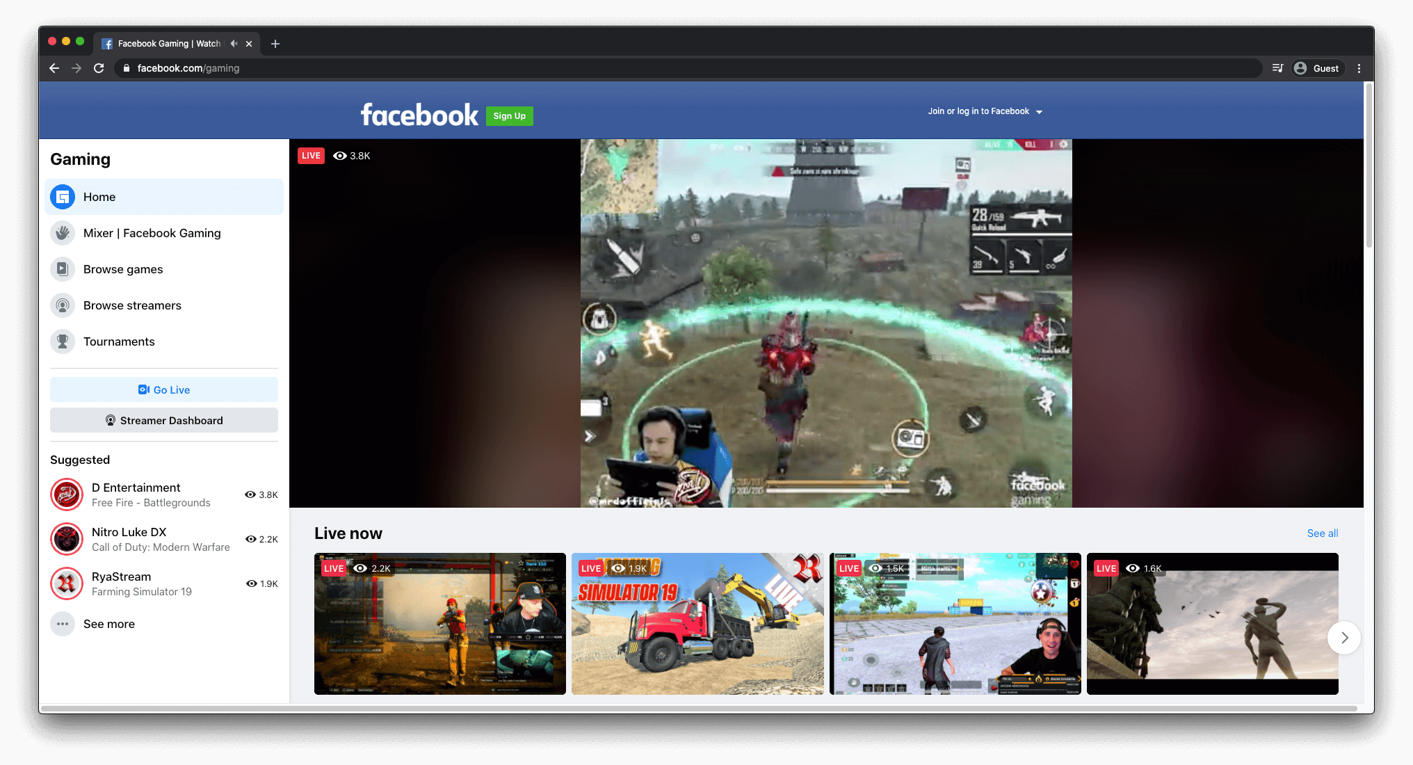 facebook stream overlays