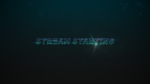 animated starting soon screen