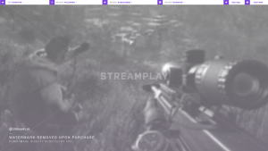 purple twitch overlay