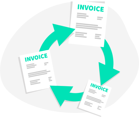 What is a recurring invoice?